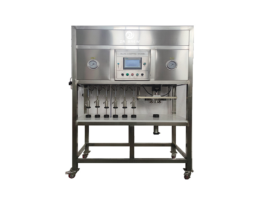 Semi-auto Can Filling and Capping Machine Semi-auto Can Filling and Capping Machine
