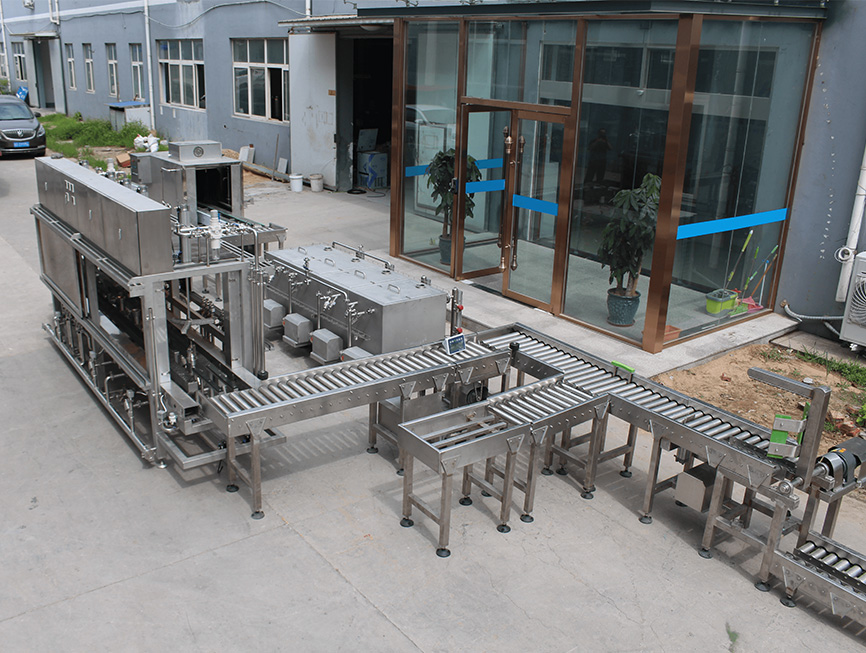 Automatic Beer Keg Washing and Filling Line