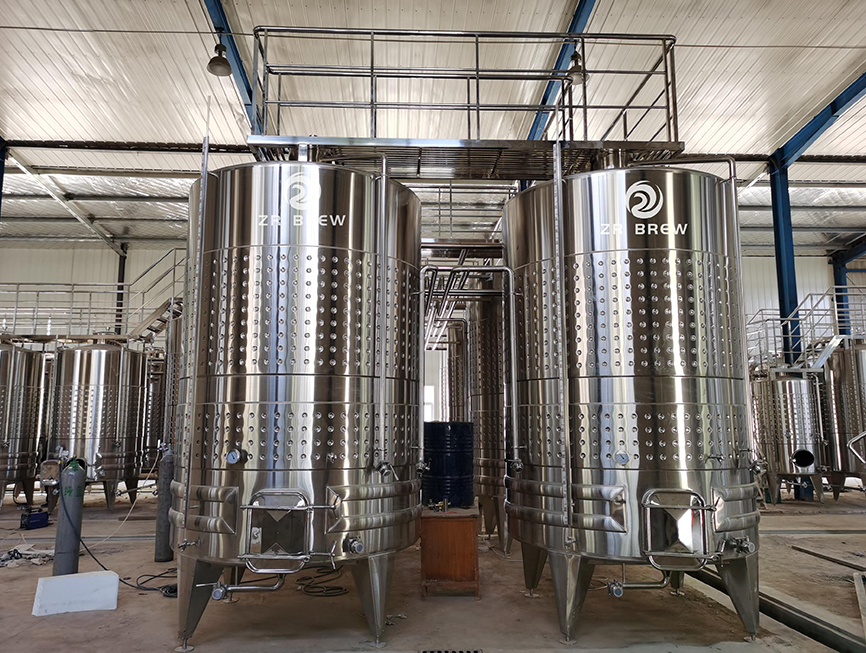 10T Wine Brewing Equipment 10T Wine Brewing Equipment
