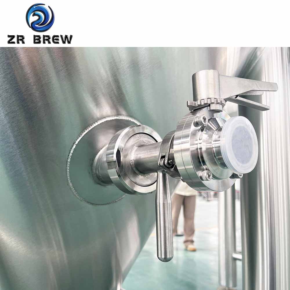 Cuve de fermentation latérale de trou d'homme 1500L Cuve de fermentation latérale de trou d'homme 1500L